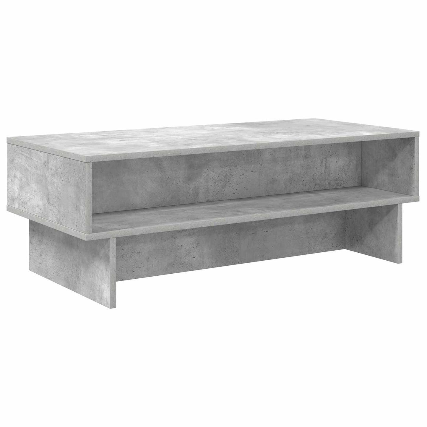 Coffee Table Concrete Grey 100 x 46 x 35 cm Engineered Wood