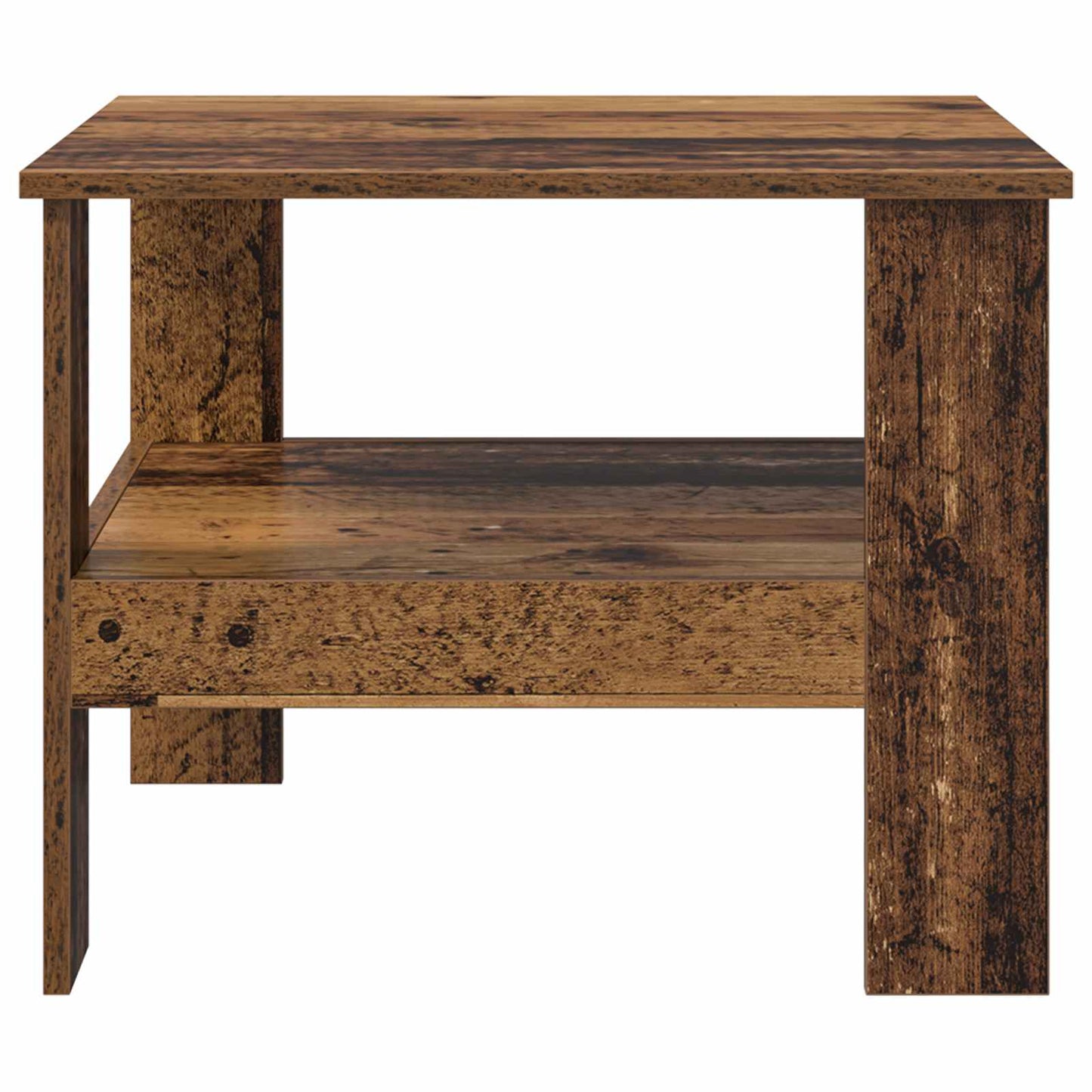 Coffee Table Old Wood 57 x 55 x 45 cm Engineered Wood