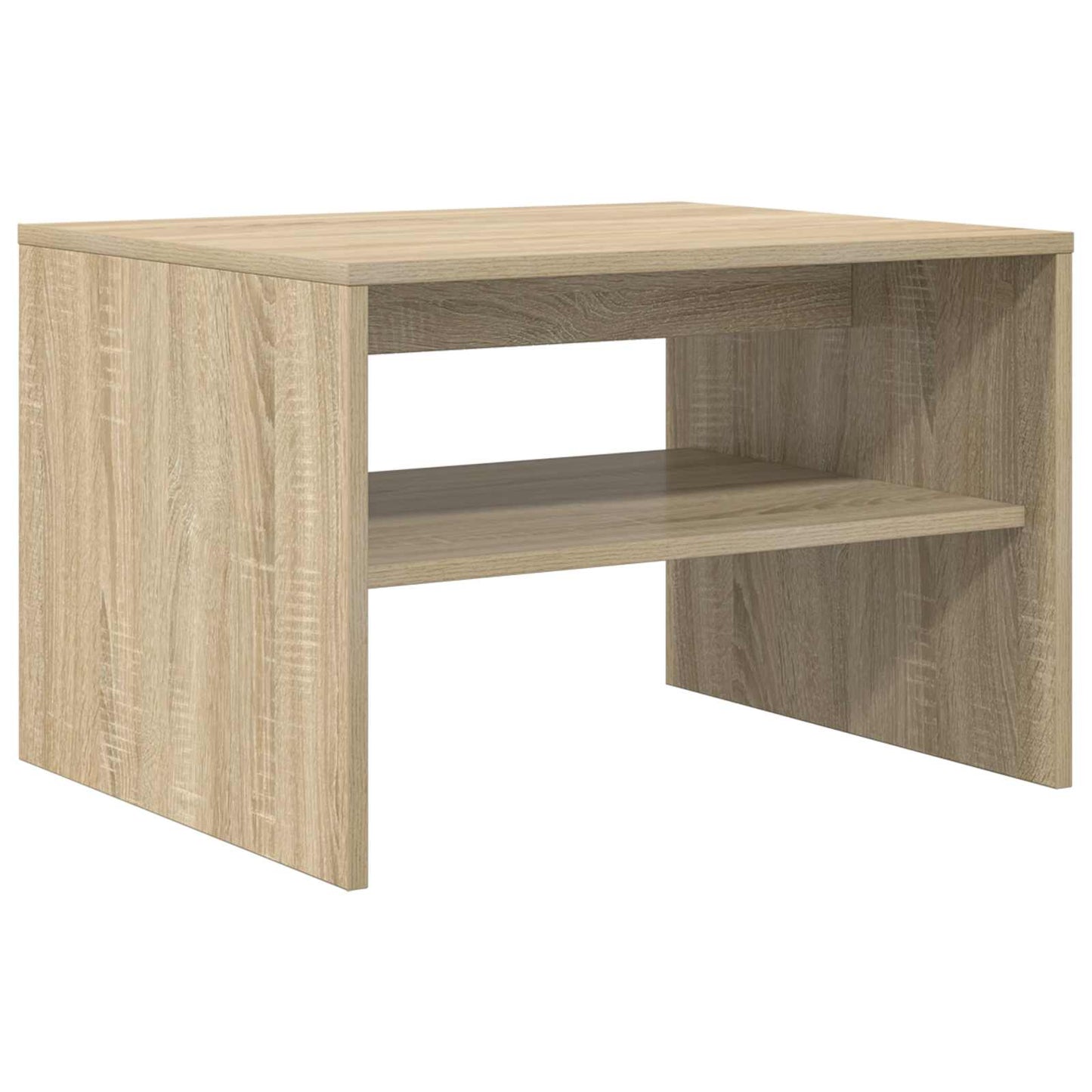 Coffee Table Sonoma Oak 60 x 50 x 40 cm Engineered Wood