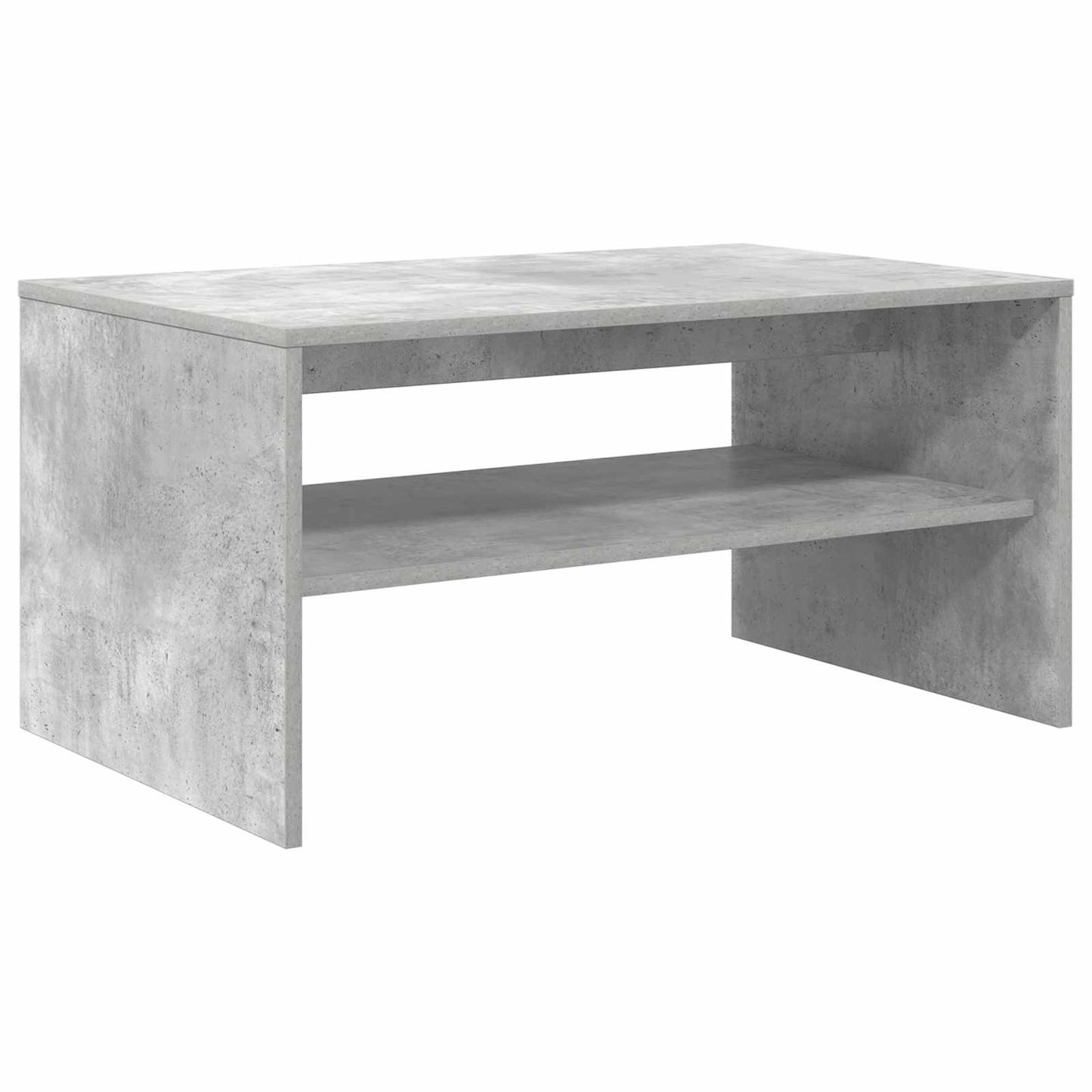 Coffee Table Concrete Grey 80 x 50 x 40 cm Engineered Wood