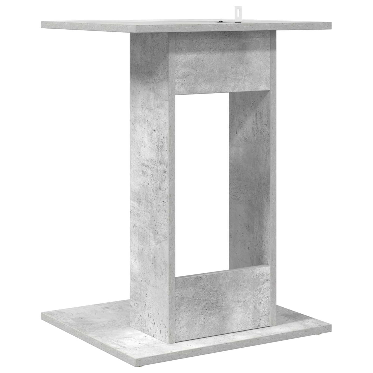 Side Table Concrete Grey 45 x 40 x 62.5 cm Engineered Wood