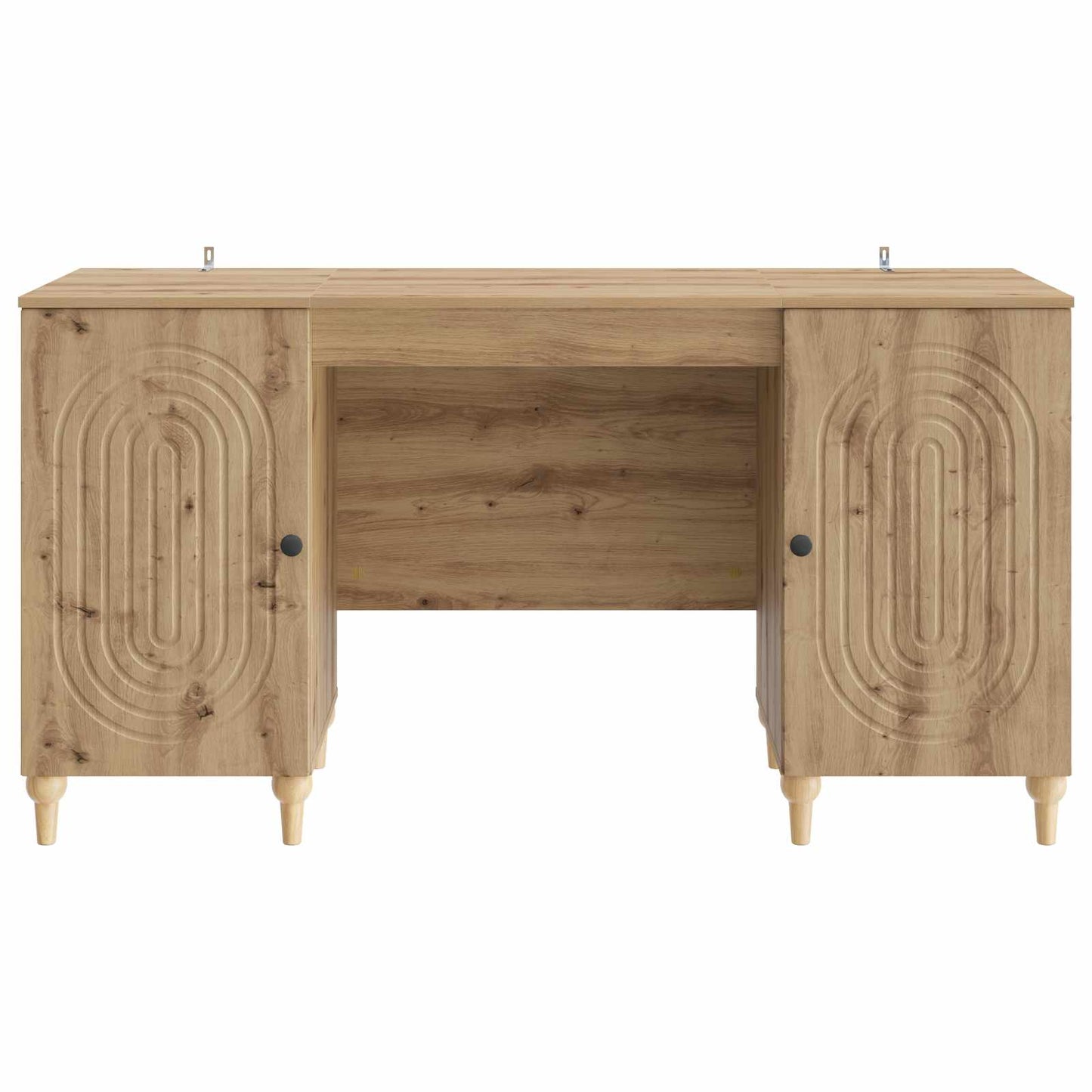 Desk Artisan Oak 142.5 x 50 x 75 cm Engineered Wood