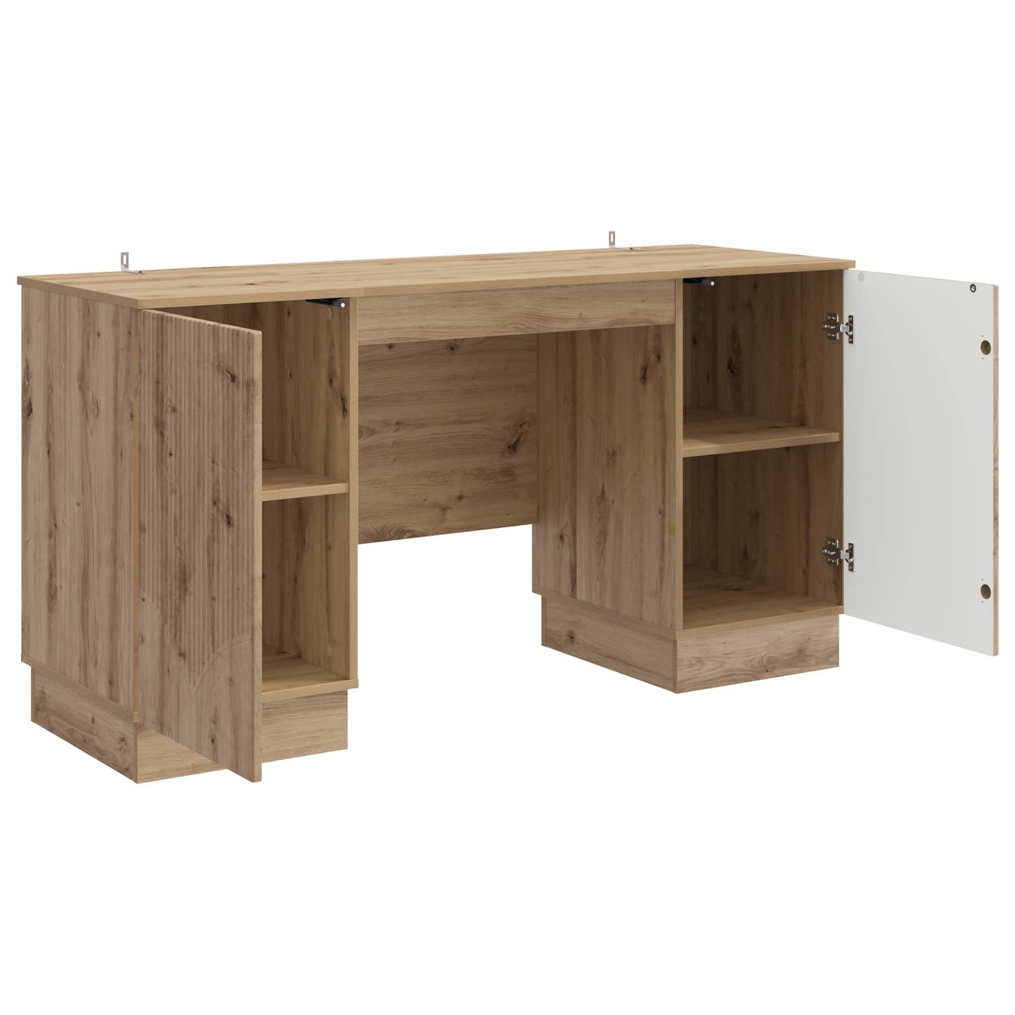 Desk Artisan Oak 142.5 x 50 x 75 cm Engineered Wood