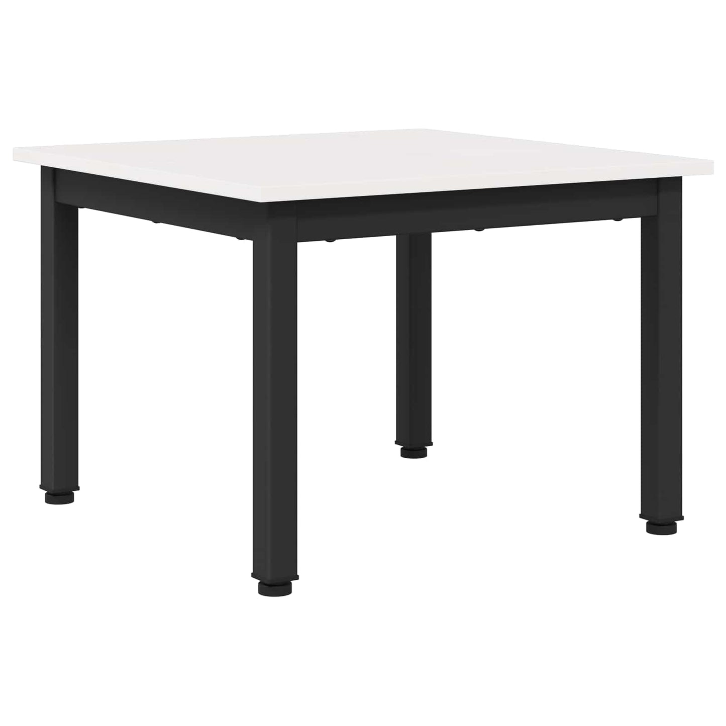 Coffee Table White 50 x 50 x 36 cm Solid Pine Wood
