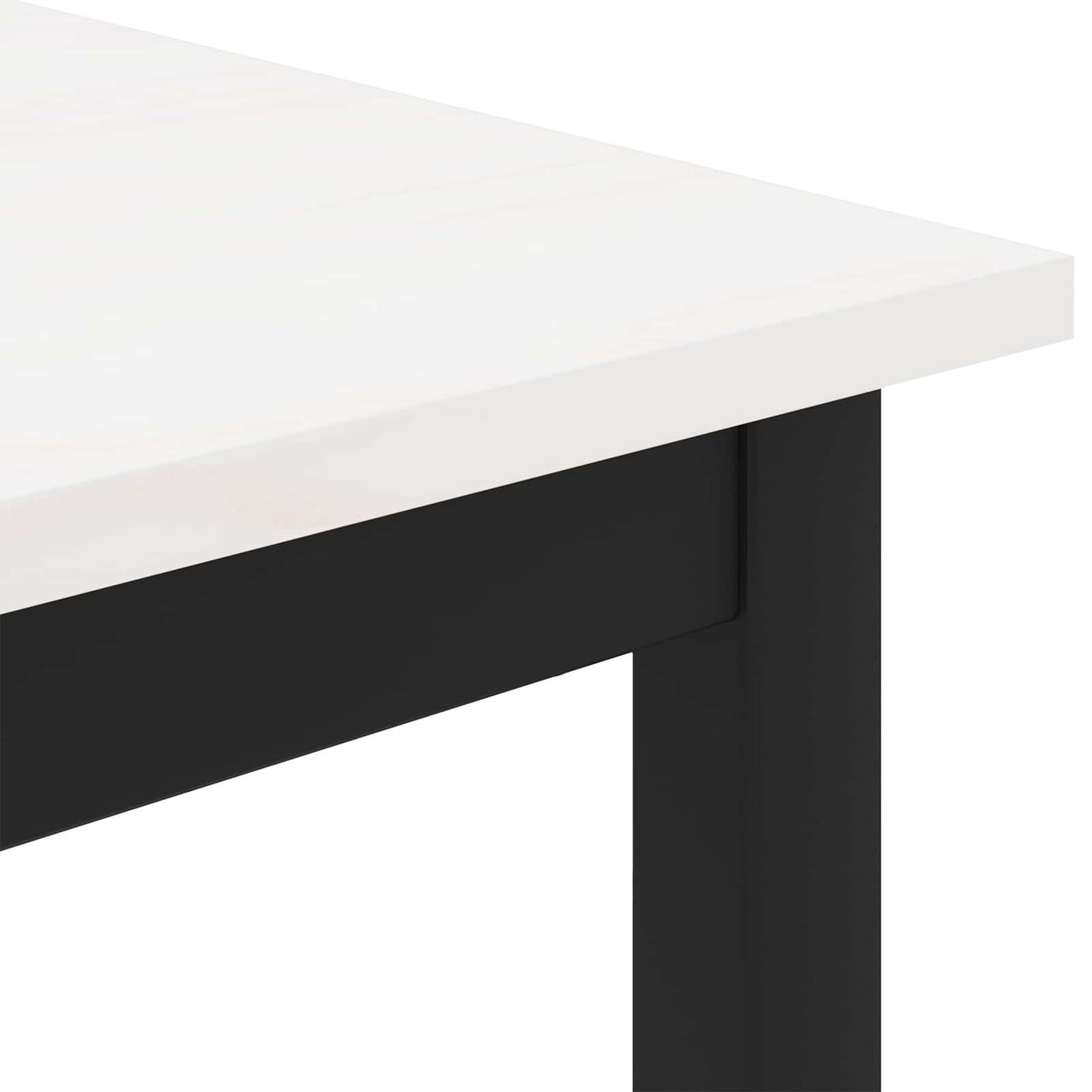 Coffee Table White 100 x 50 x 45 cm Solid Pine Wood