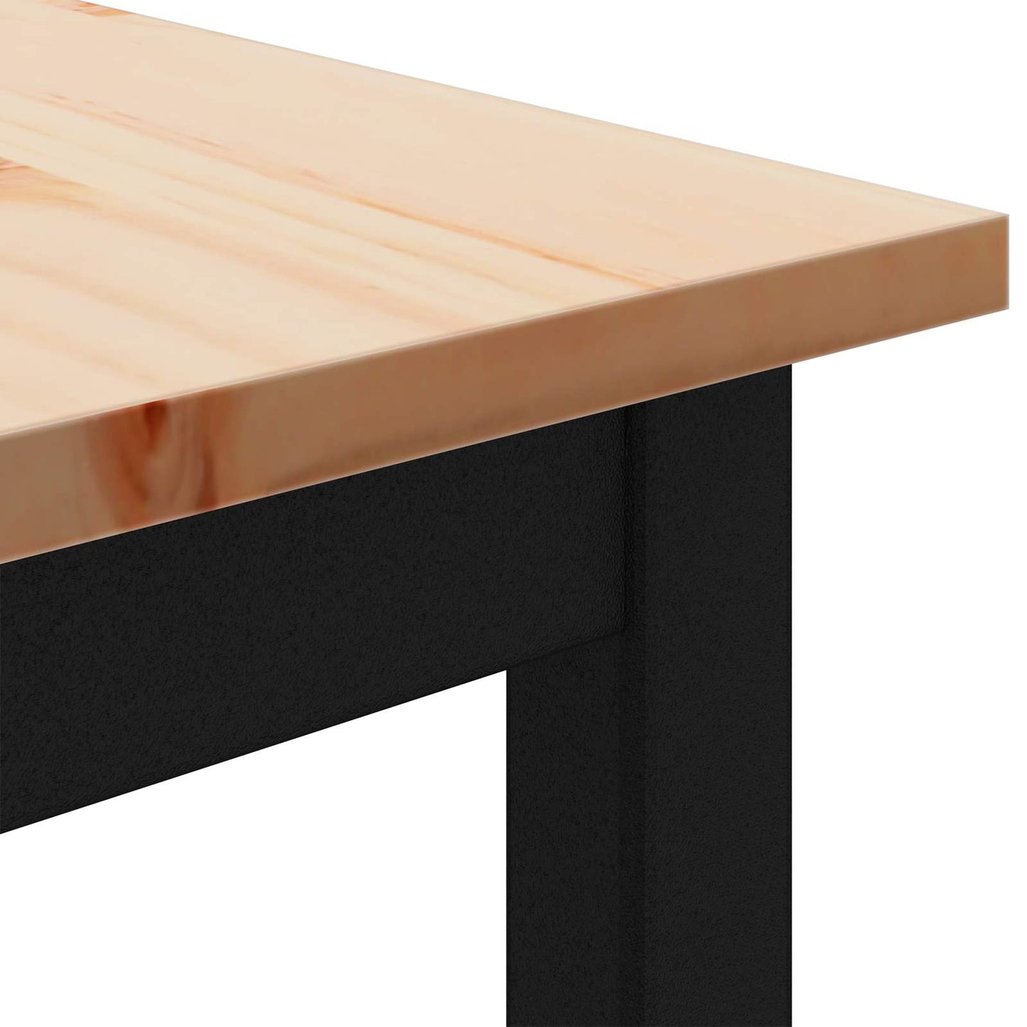 Bench Natural 80 x 35 x 45 cm Solid Pine Wood