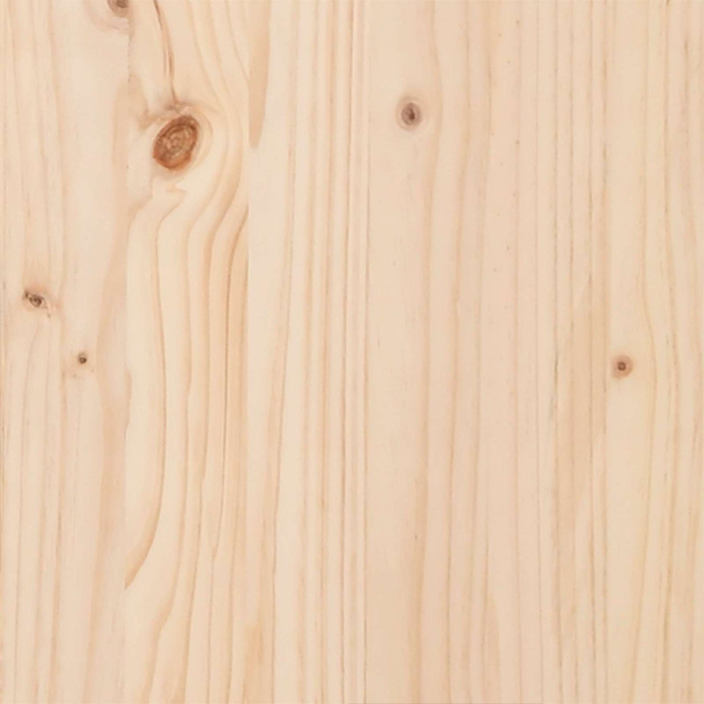 Dining Table Natural 110 x 110 x 75 cm Solid Pine Wood