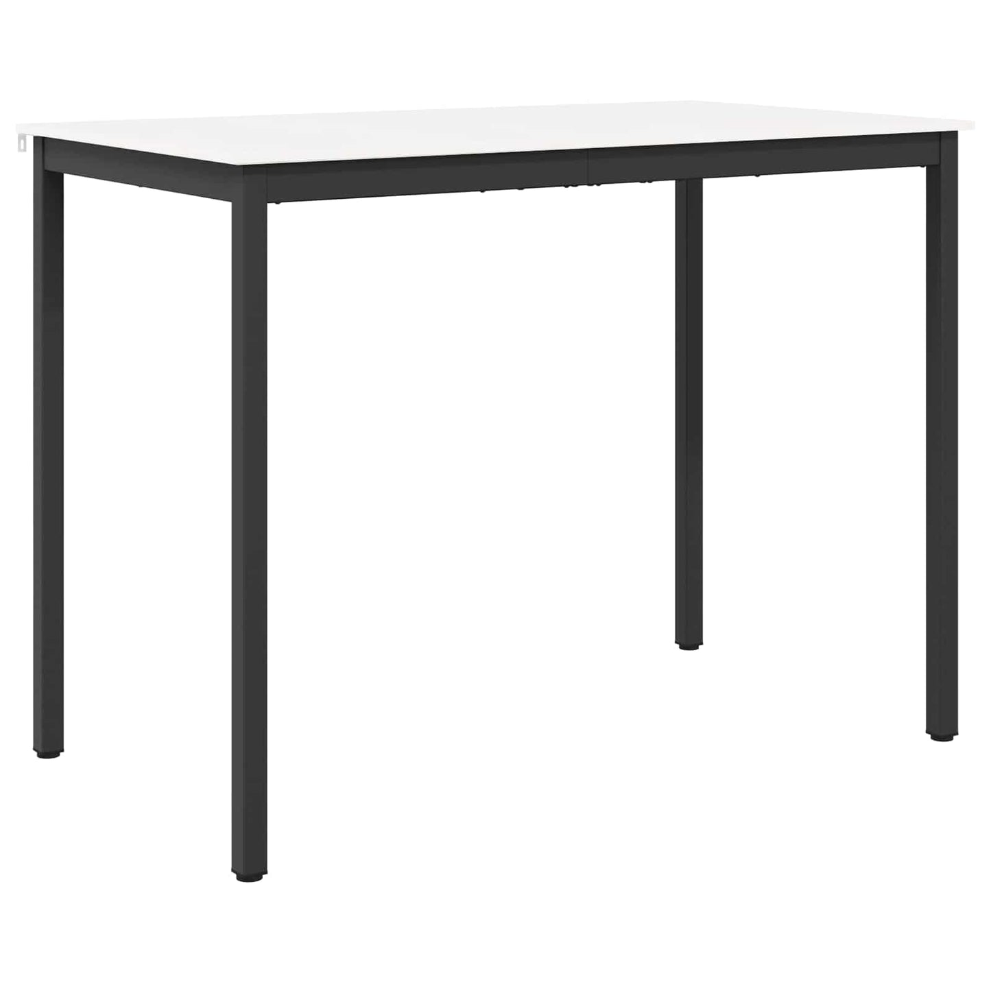 Bar Table White 140 x 80 x 105 cm Solid Pine Wood