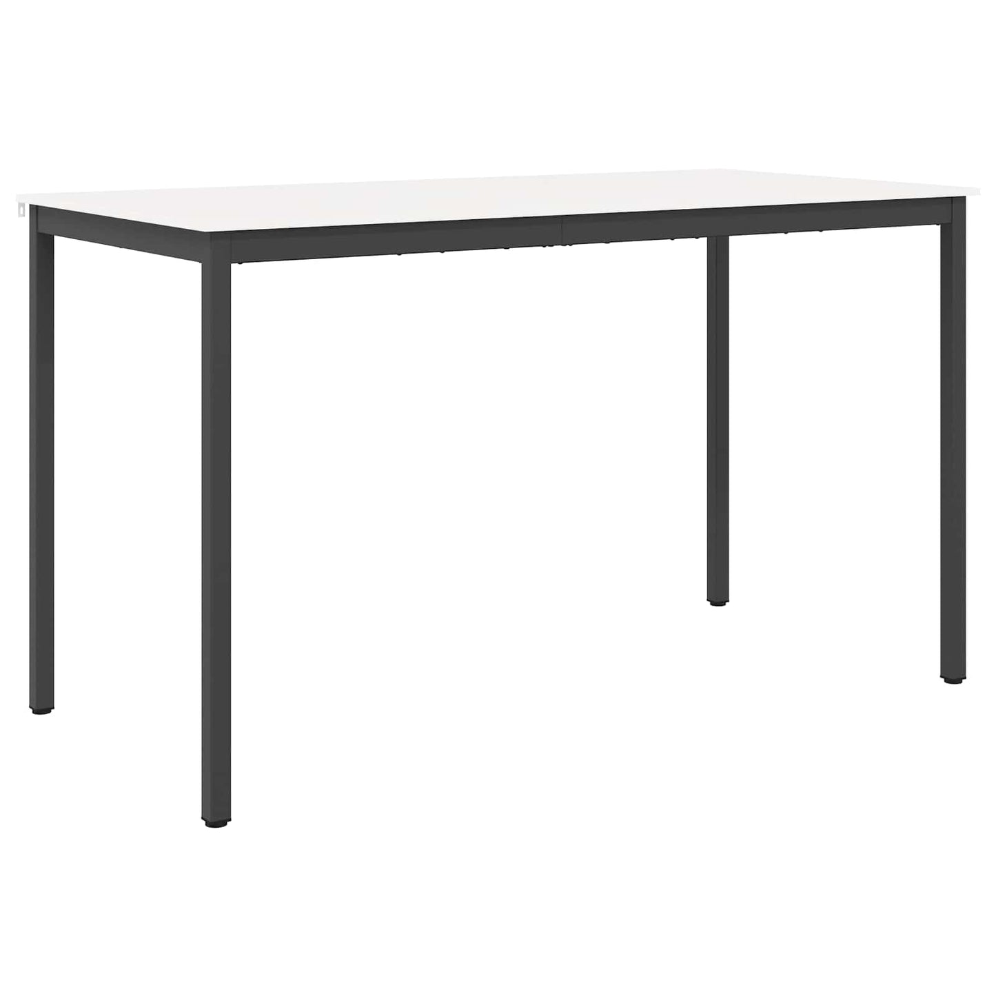 Bar Table White 180 x 90 x 105 cm Solid Pine Wood