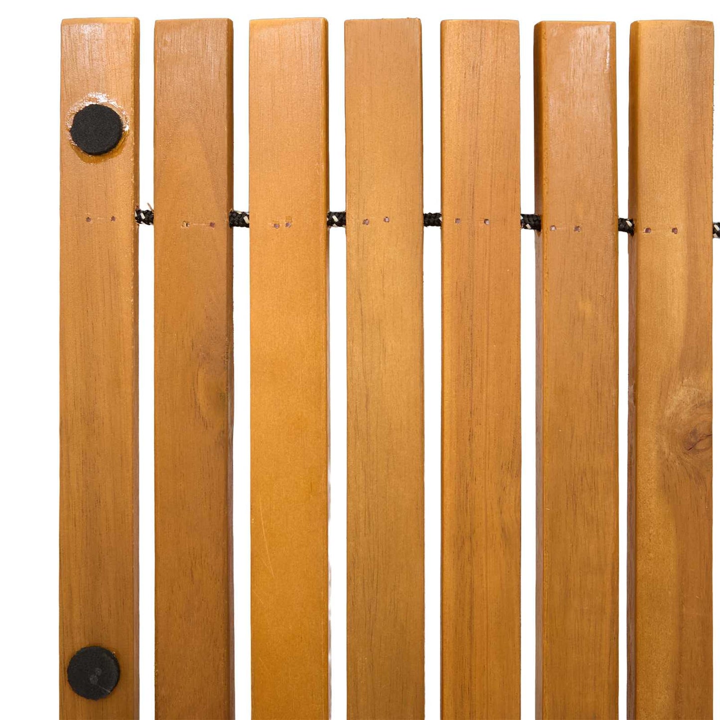 Bath Mat Natural 100 x 60 cm Solid Acacia Wood