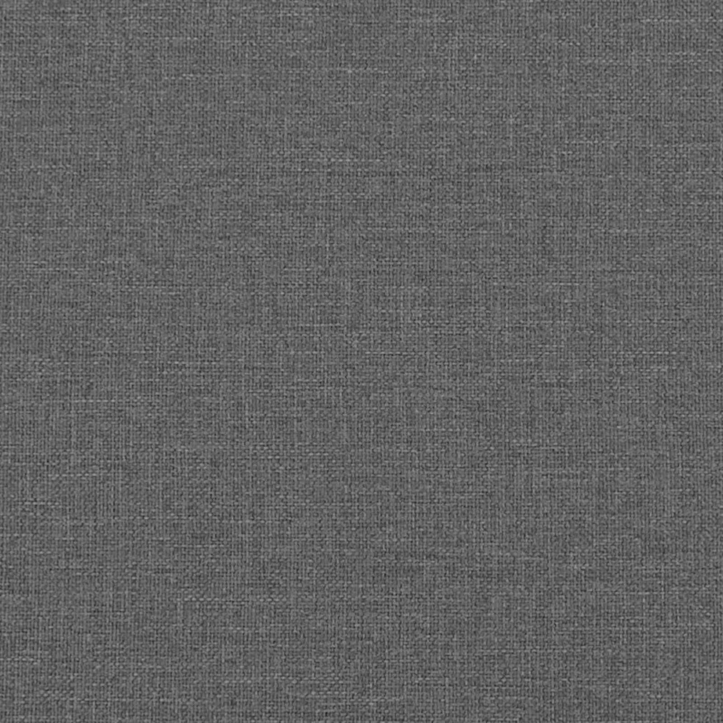 Bed Frame with Mattress Dark Grey 180 x 200 cm Fabric