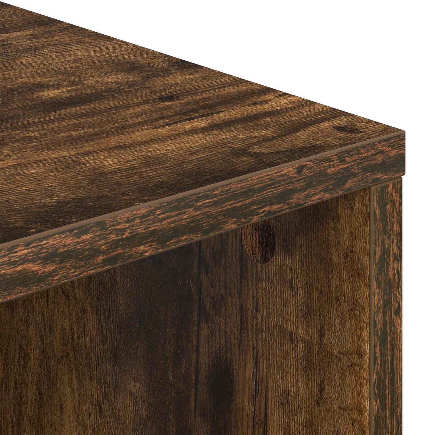 Sideboard Smoked Oak 73.5 x 24 x 69.5 cm