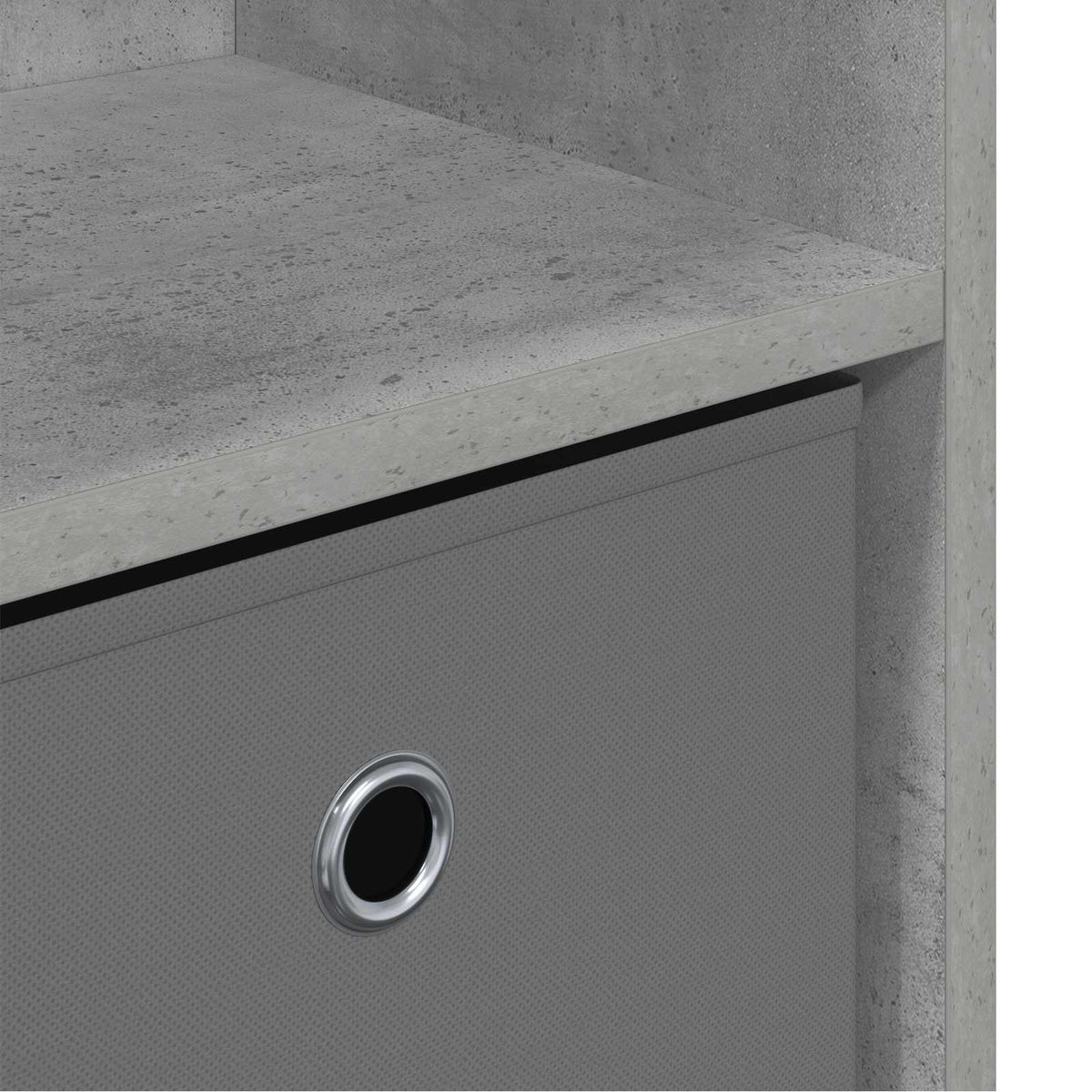 Sideboard Concrete Grey 73.5 x 22.5 x 53.5 cm