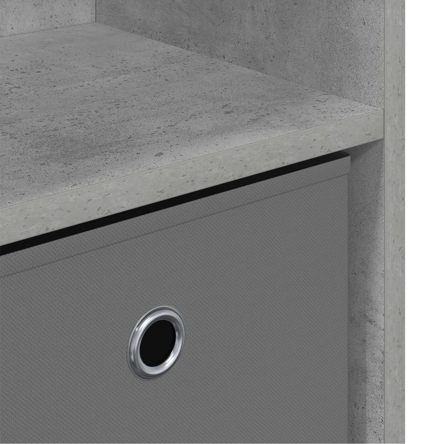 Sideboard Concrete Grey 102 x 32 x 73.5 cm