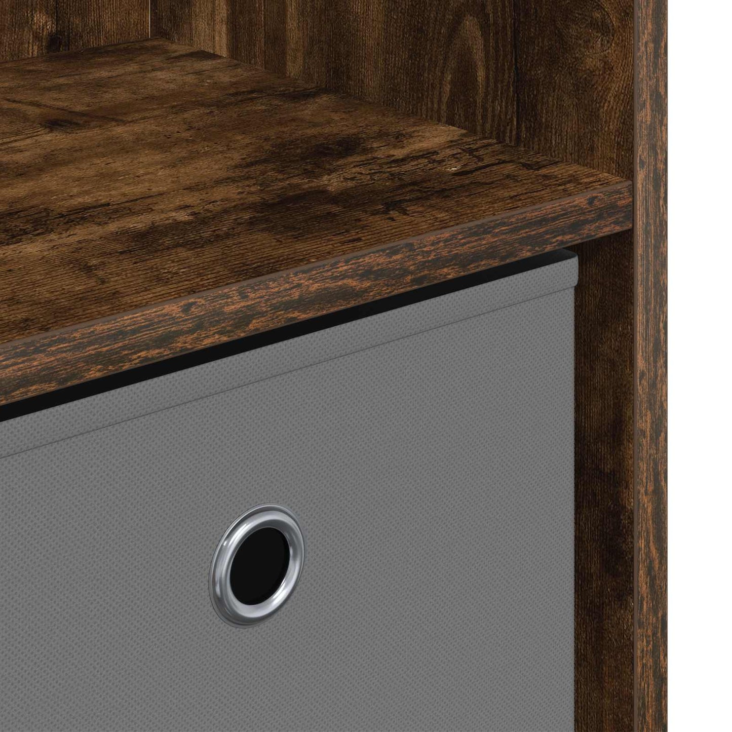 Sideboard Smoked Oak 102 x 32 x 73.5 cm