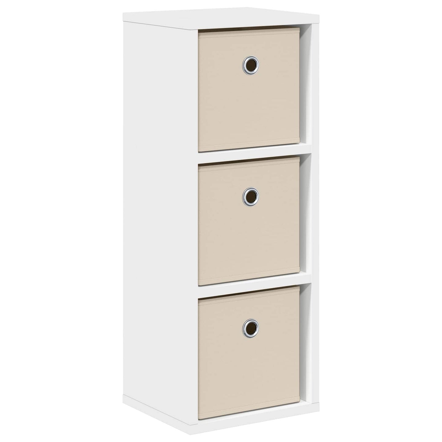Sideboard with Drawer White 25.5 x 22 x 69.5 cm
