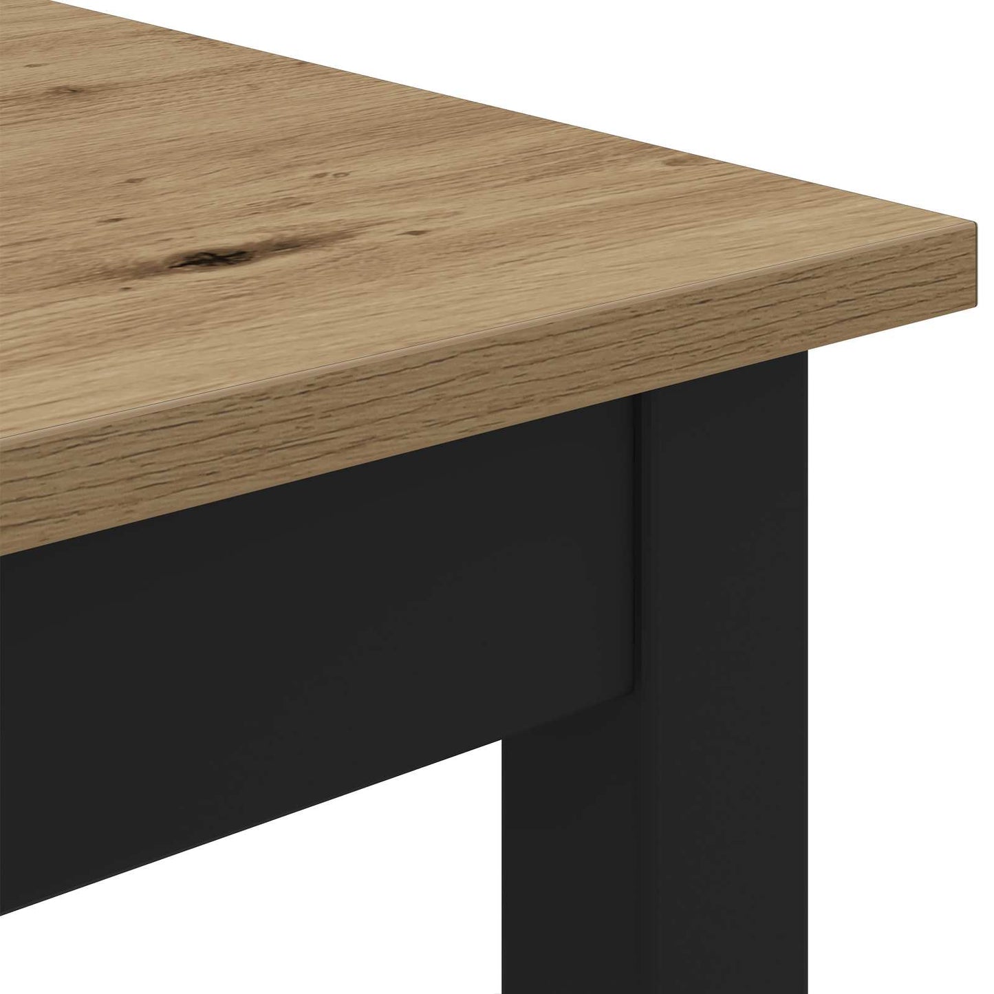 Standing Bar Table Engineered Wood Rectangular