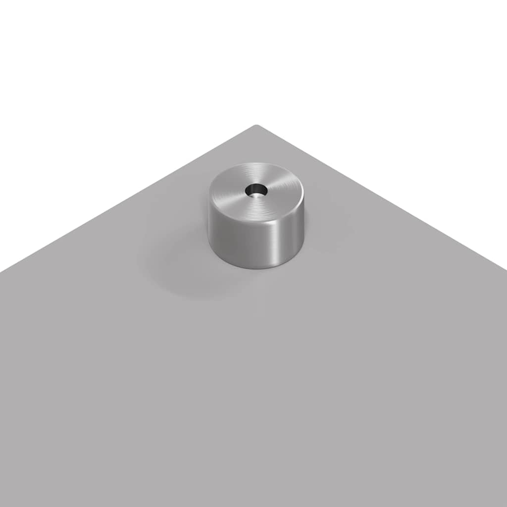 Kitchen Backsplash 2 pcs Light Grey 90 x 50 cm Tempered Glass