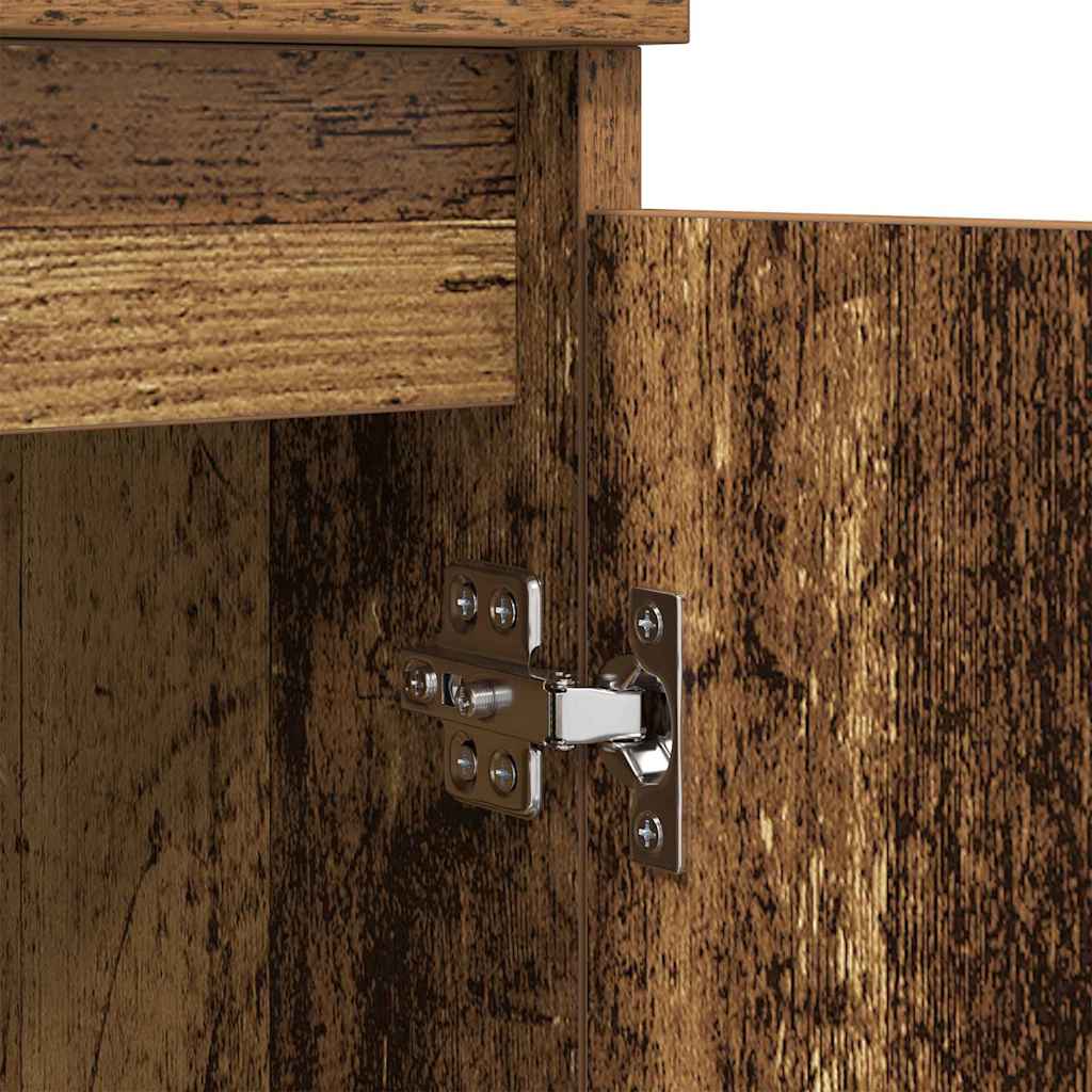 Sideboards 3 pcs Old Wood 60 x 35 x 70 cm Engineered Wood