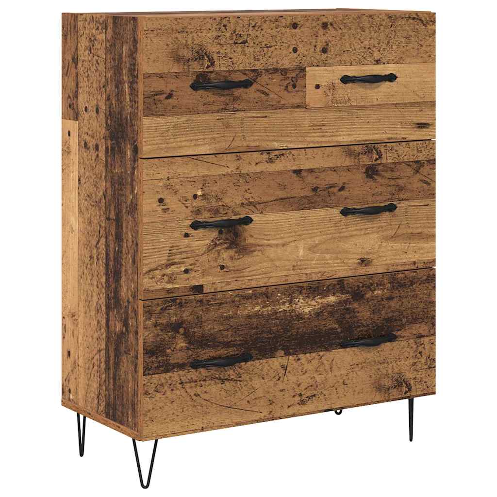 Highboard Old Wood 69.5 x 34 x 180 cm Engineered Wood