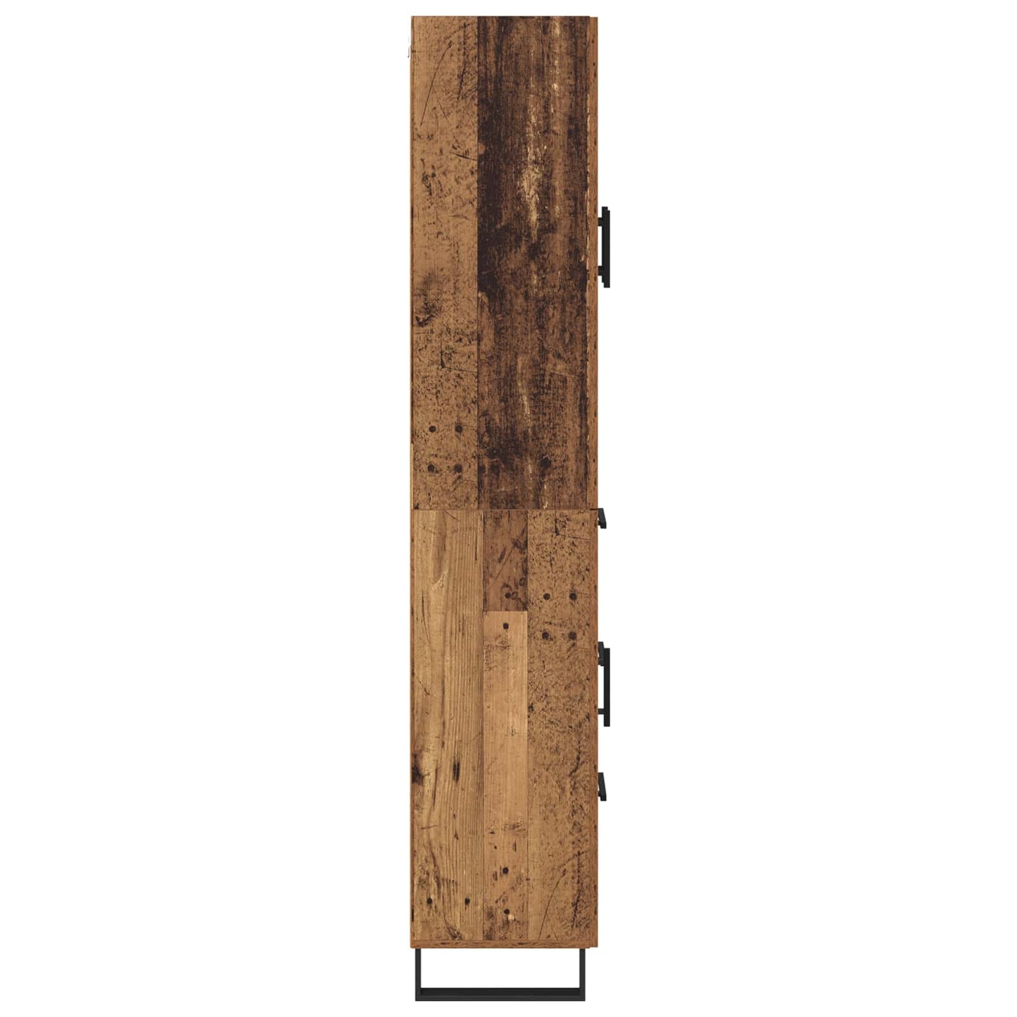 Highboard 2 pcs Old Wood 69.5 x 34 x 180 cm Engineered Wood
