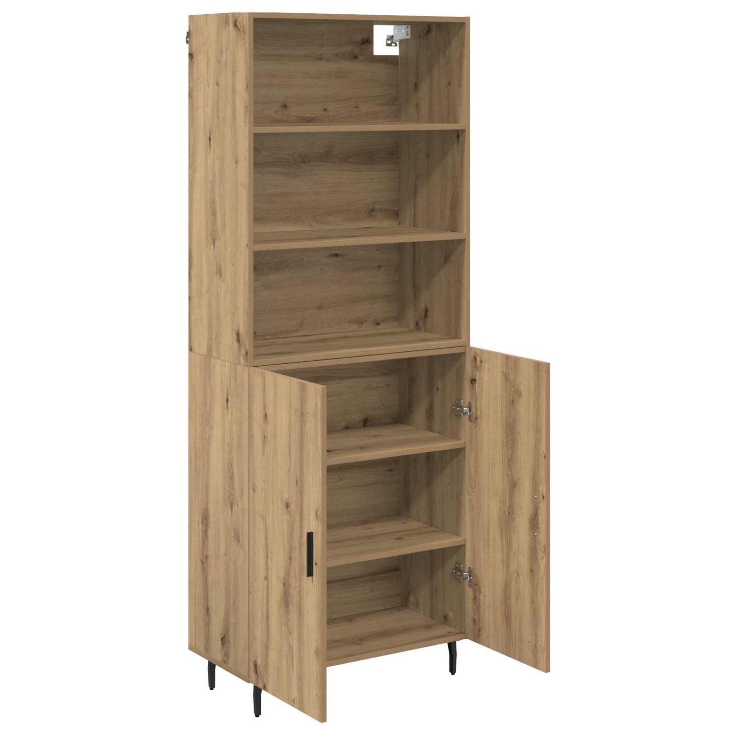 Highboard 2 pcs Artisan Oak 69.5 x 32.5 x 180 cm