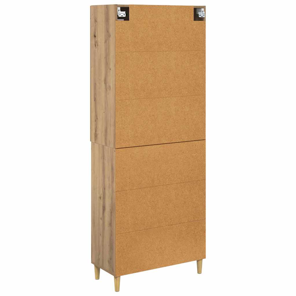 Highboard Artisan Oak 69.5 x 34 x 180 cm