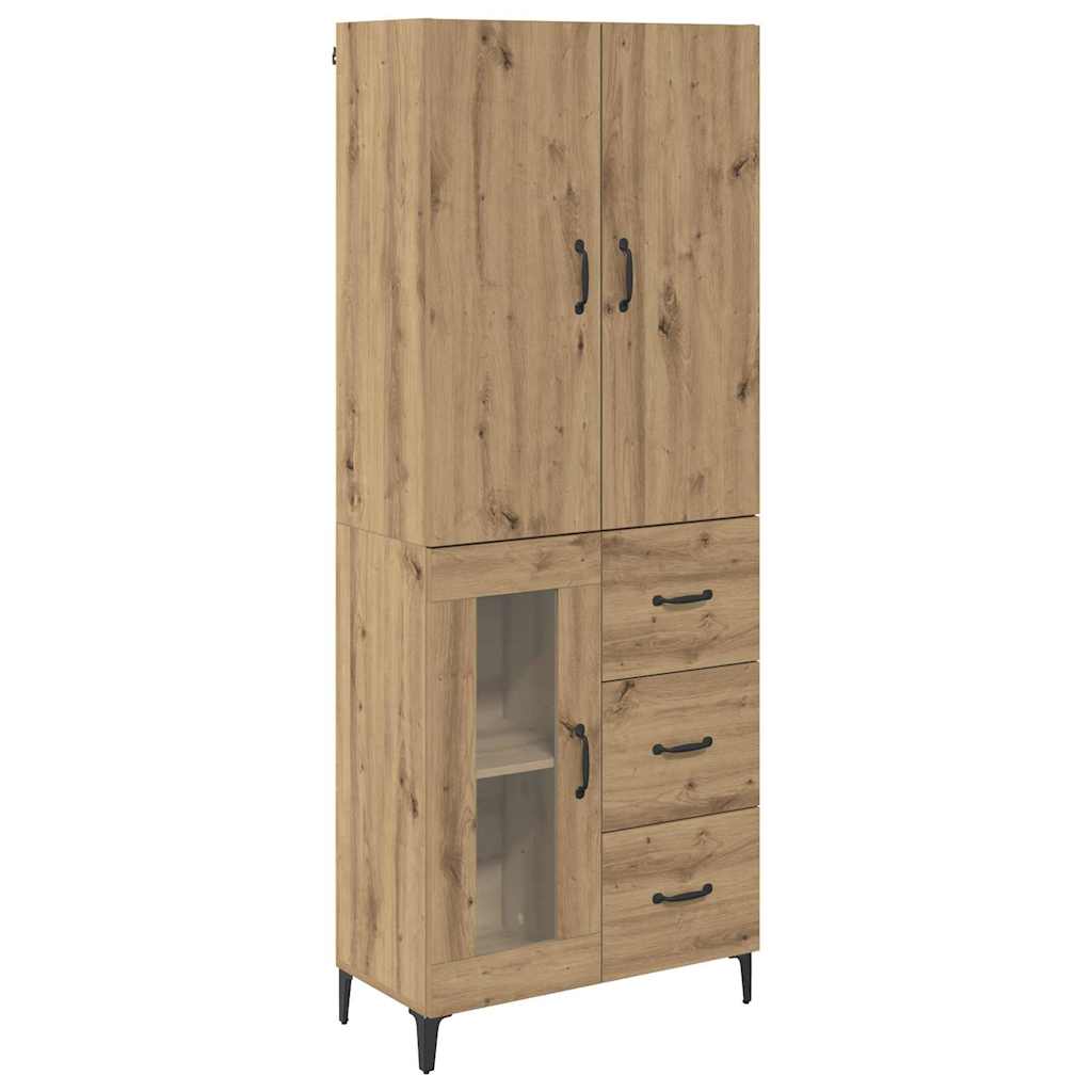 Highboard Artisan Oak 69.5 x 34 x 180 cm Engineered Wood