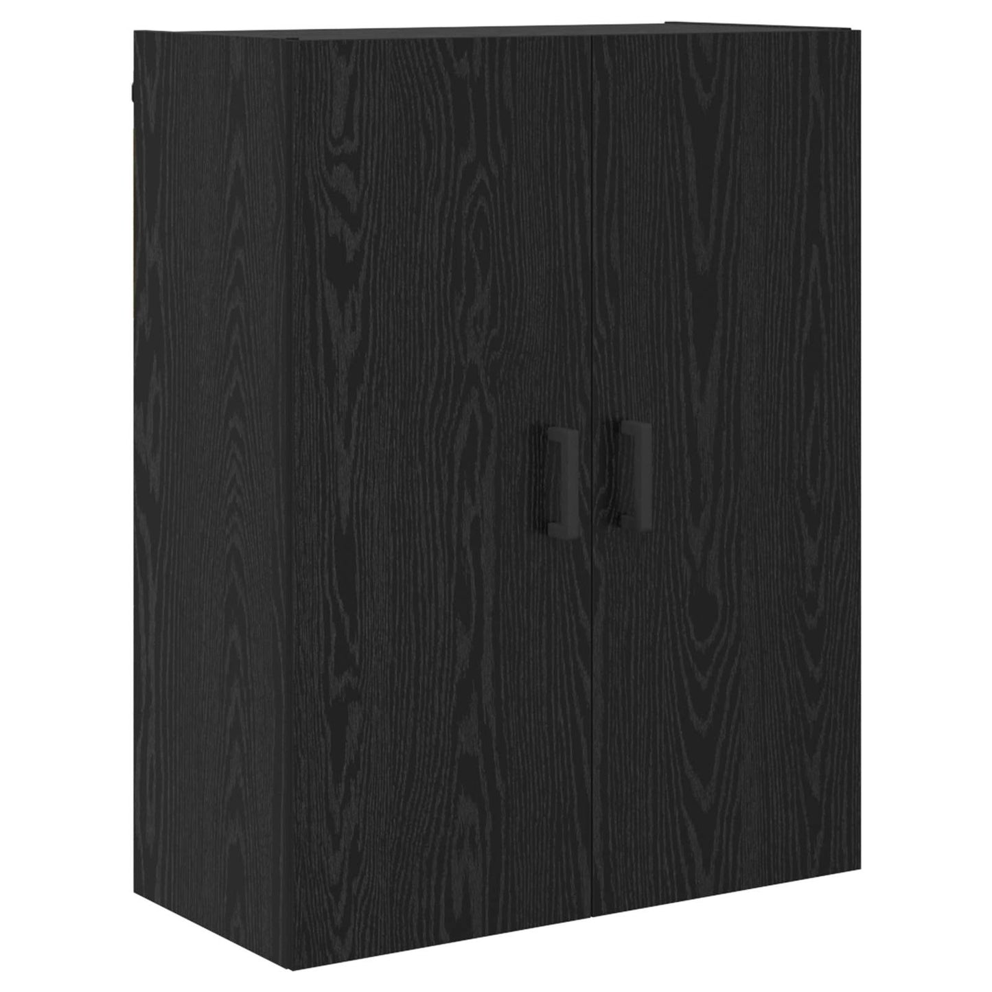 Highboard Black Oak 69.5 x 34 x 180 cm Engineered Wood
