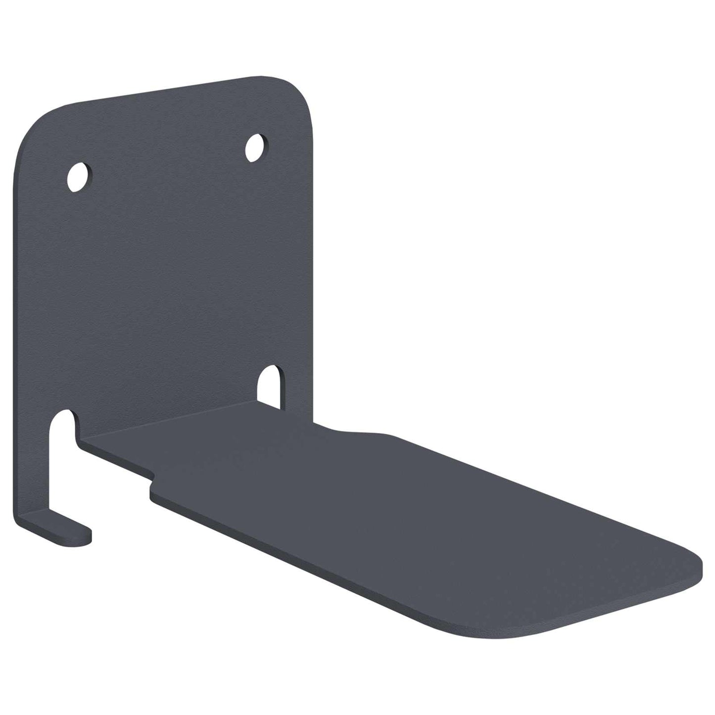Invisible Floating Shelf 4 pcs Anthracite 6 x 11 x 6.5 cm