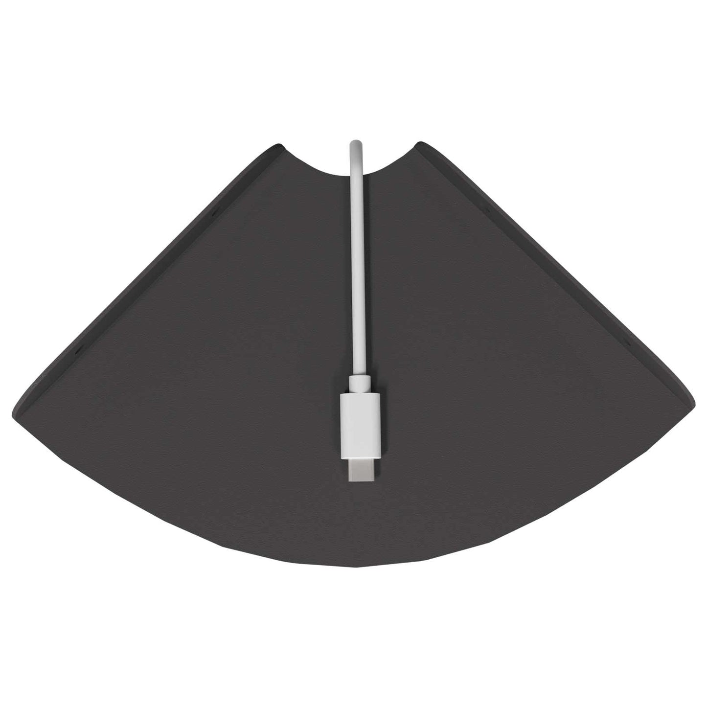 Corner Floating Shelf 2 pcs Black 15 x 15 x 2 cm