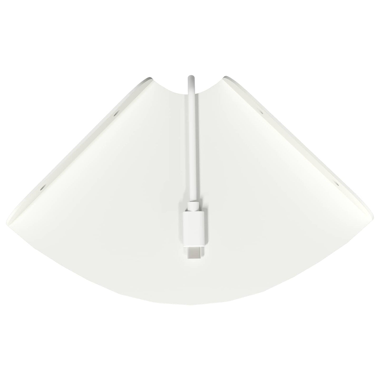 Corner Floating Shelf 4 pcs White 15 x 15 x 2 cm