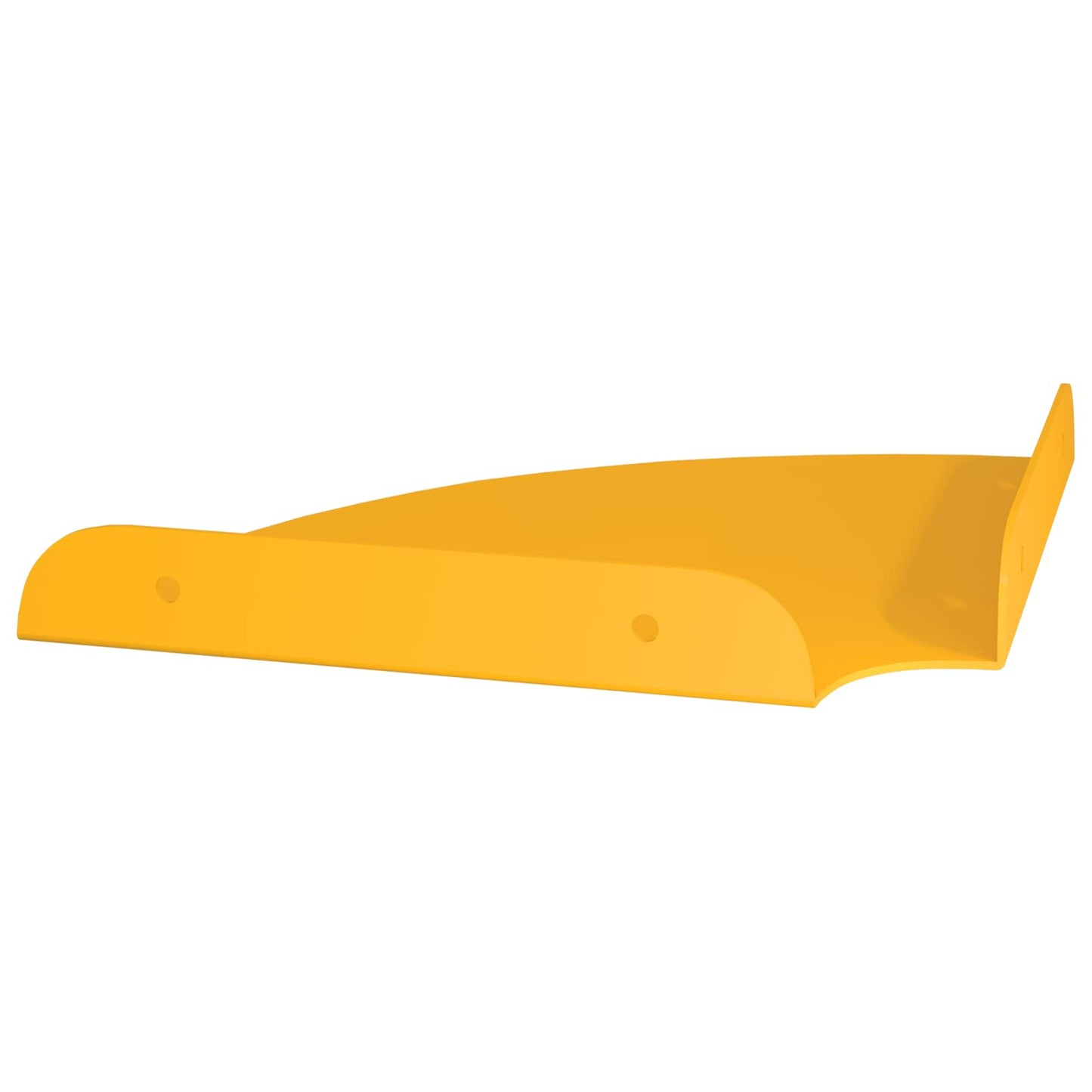 Corner Floating Shelf 2 pcs Mustard Yellow 18 x 18 x 2 cm