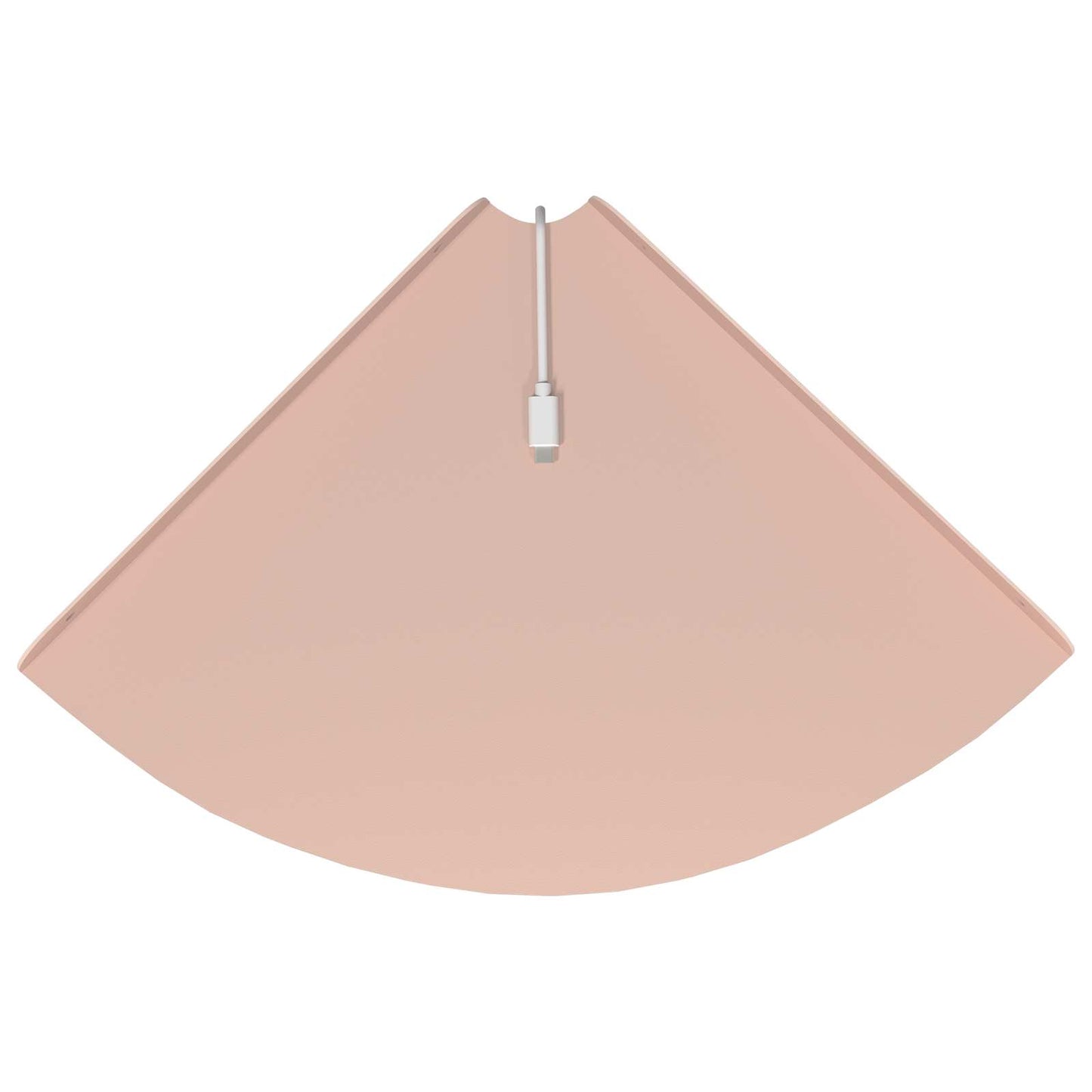 Corner Floating Shelf 4 pcs Pink 30 x 30 x 2 cm