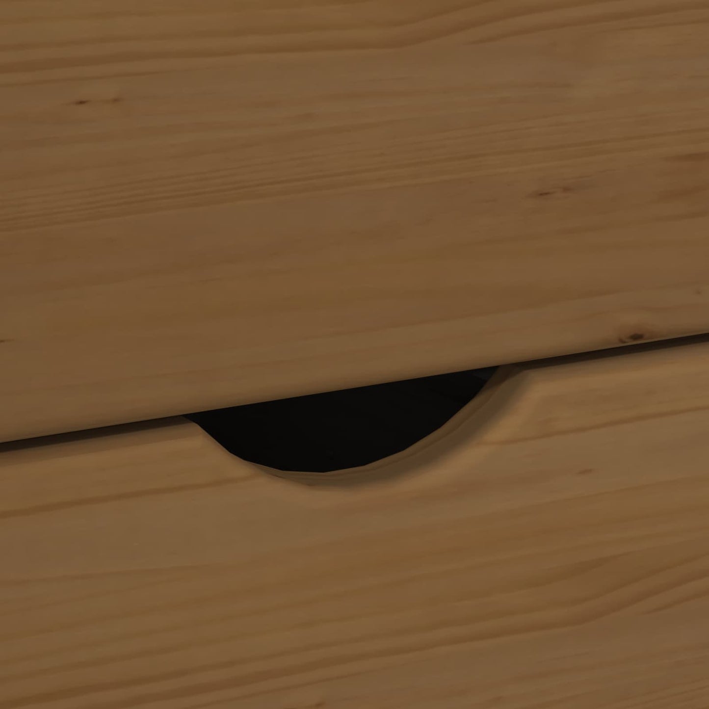 Rolling Cabinet 34 x 39 x 93.5 cm Solid Pine Wood Honey Brown