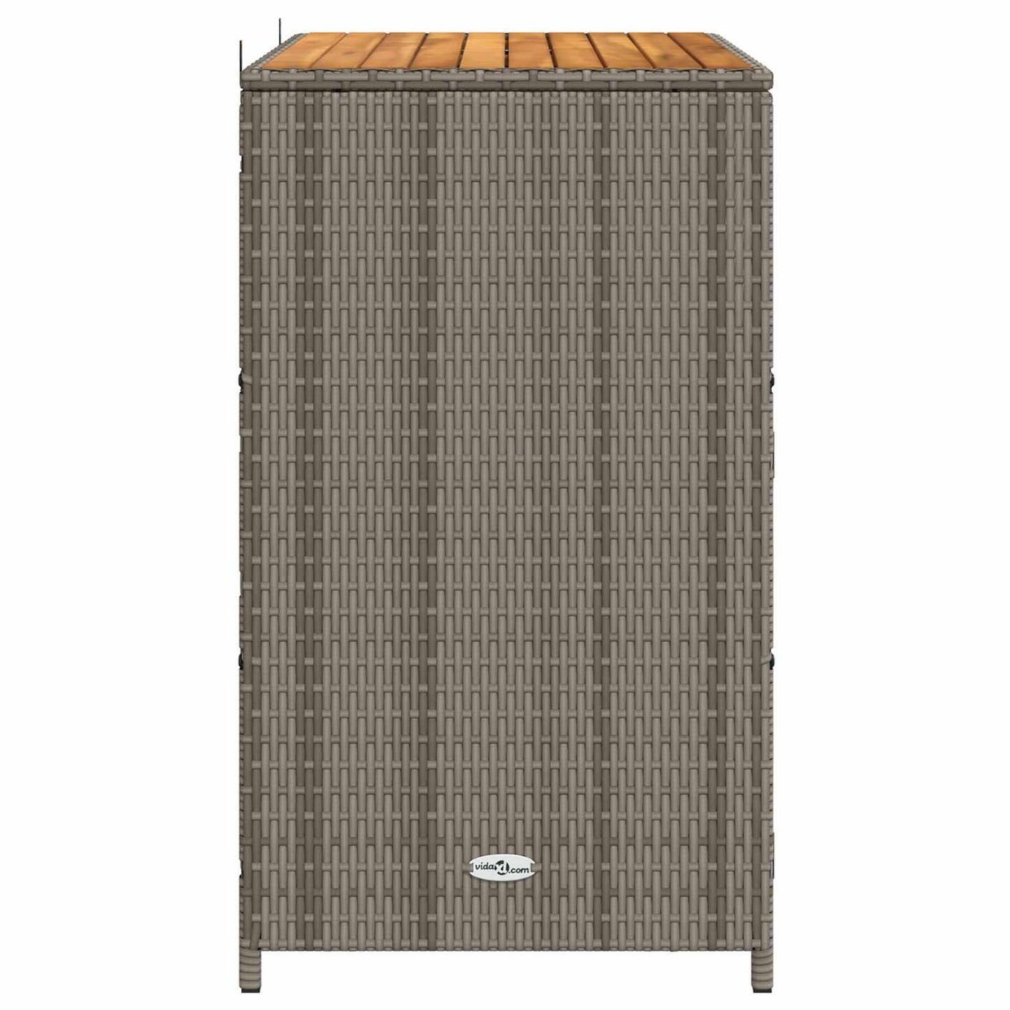 Cabinet Grey 70 x 50 x 87 cm Polyester and Roly Ratten