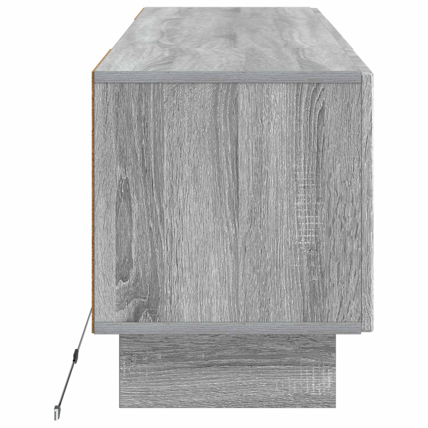 LED TV Cabinet Grey Sonoma Engineered Wood