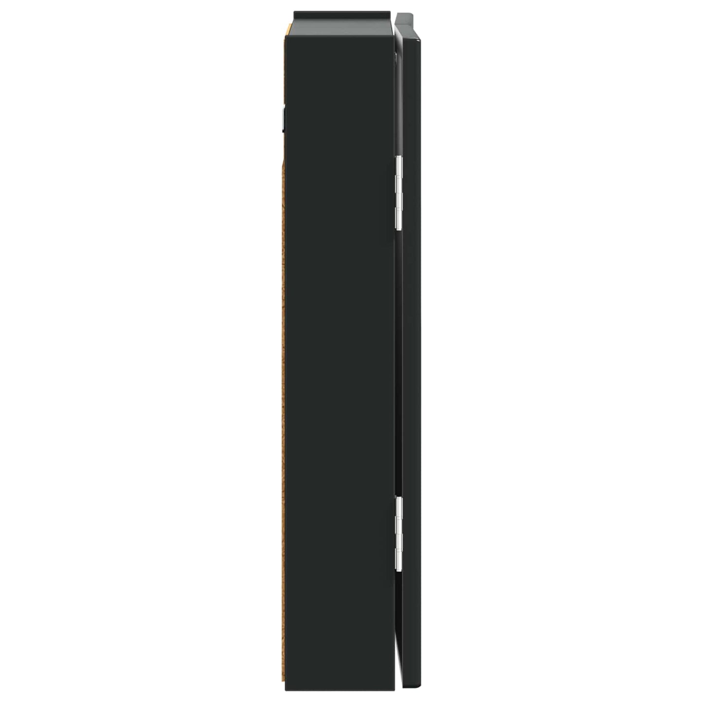 Dartboard Cabinet ALKMAAR Black 52.5 x 10.5 x 53.5 cm