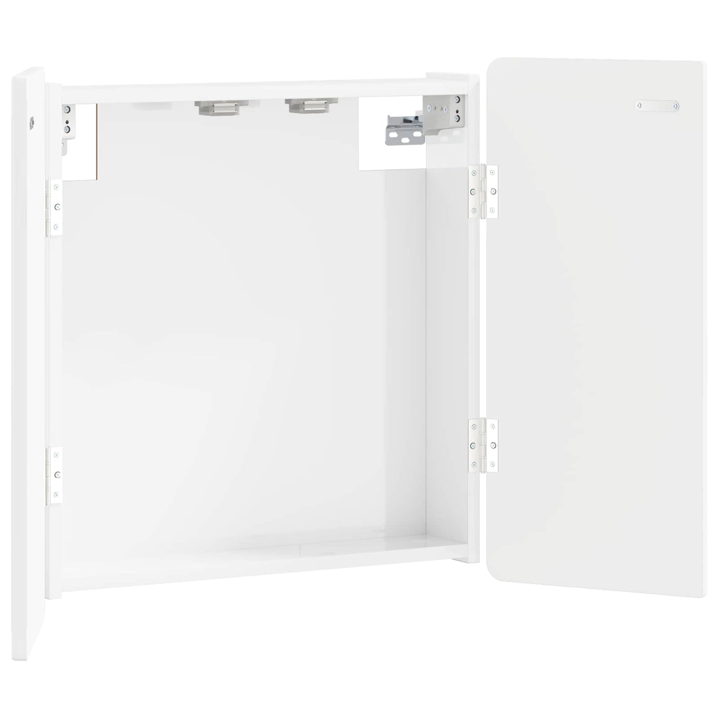 Dartboard Cabinet ZWOLLE High Gloss White 52.5 x 10.5 x 57.5 cm