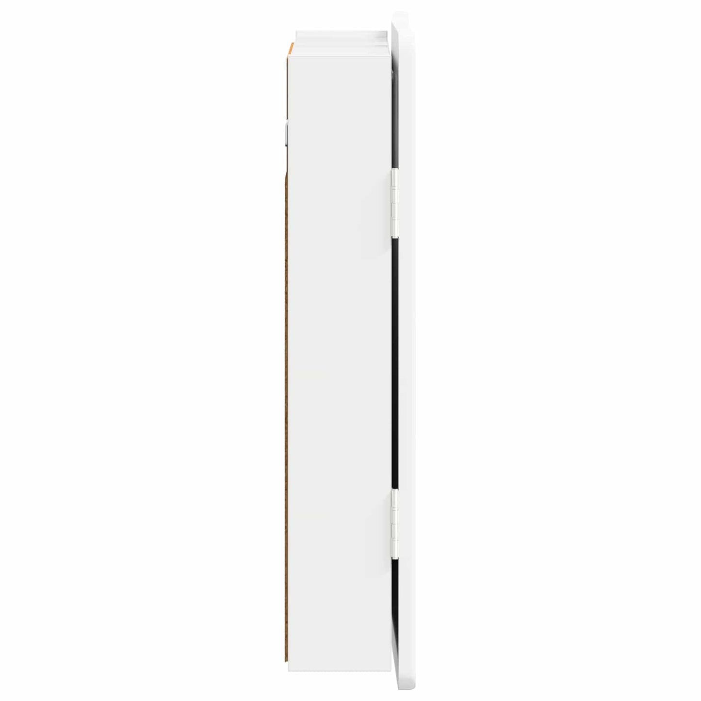 Dartboard Cabinet ZWOLLE High Gloss White 52.5 x 10.5 x 57.5 cm
