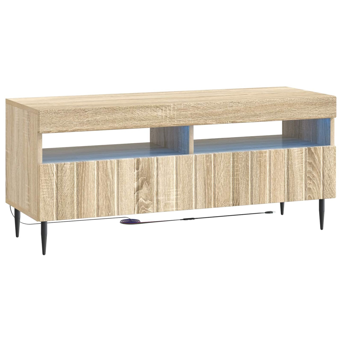 LED TV Cabinet Sonoma Oak Engineered Wood
