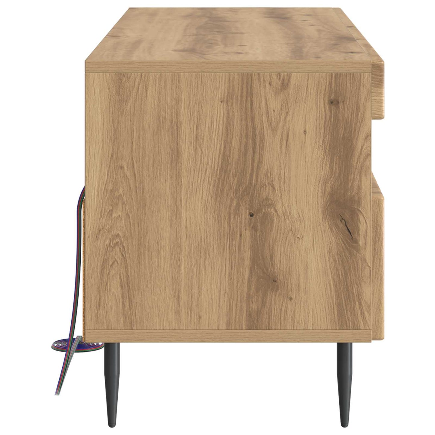LED TV Cabinet Artisan Oak Engineered Wood
