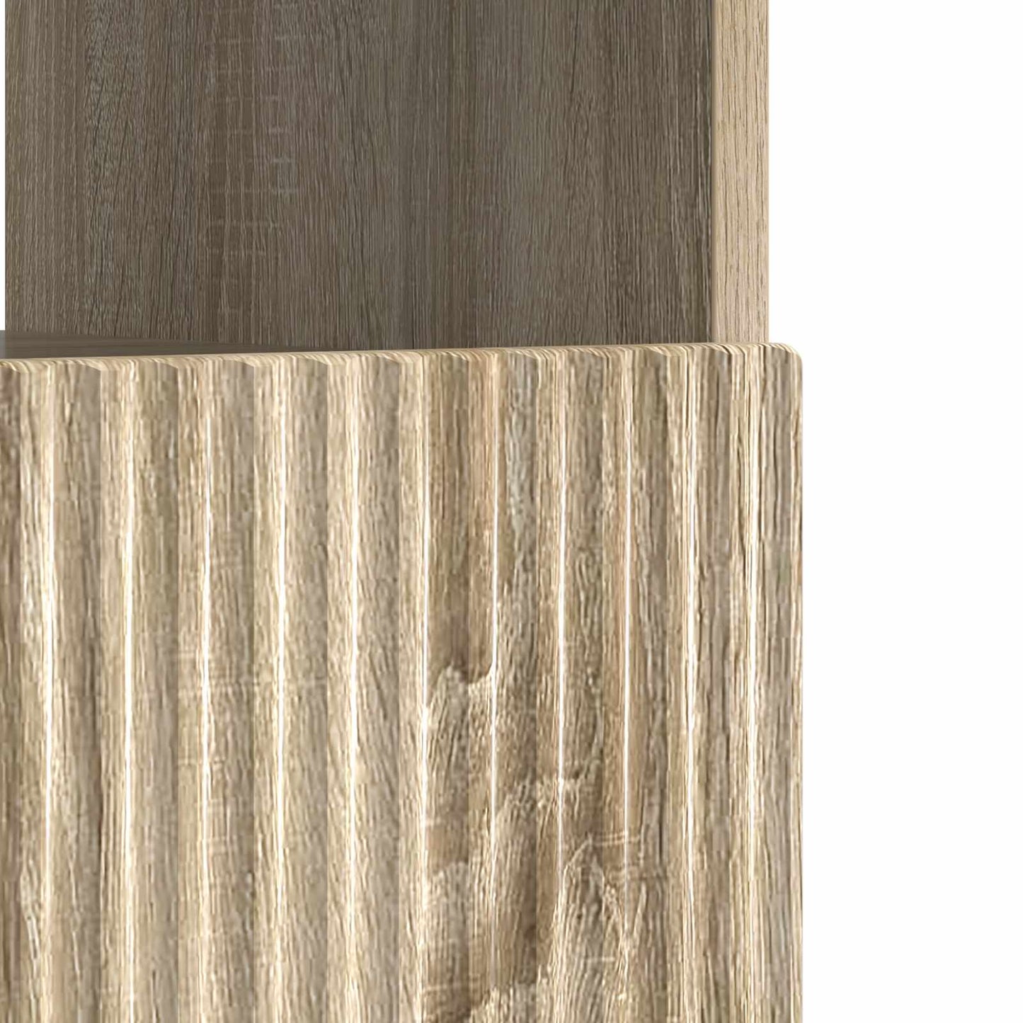LED TV Cabinet Sonoma Oak Engineered Wood