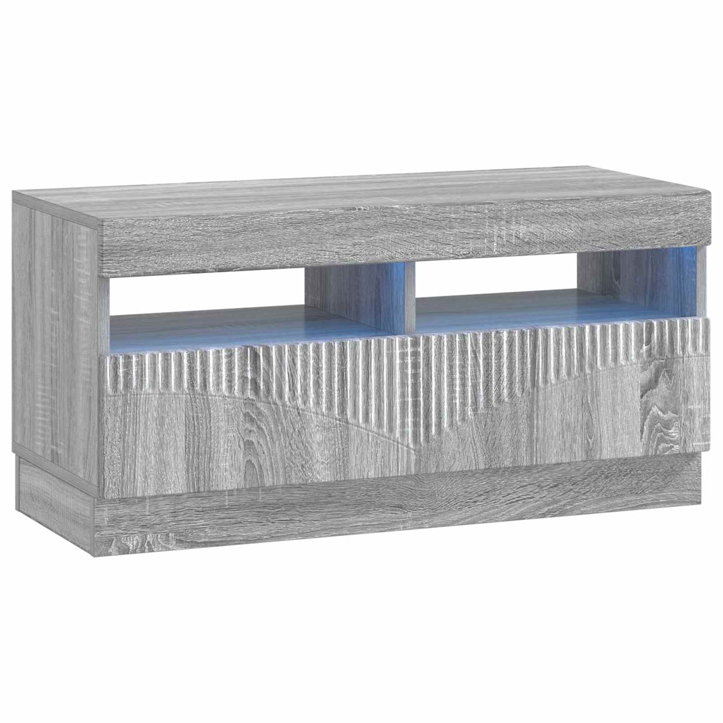 LED TV Cabinet Grey Sonoma Engineered Wood