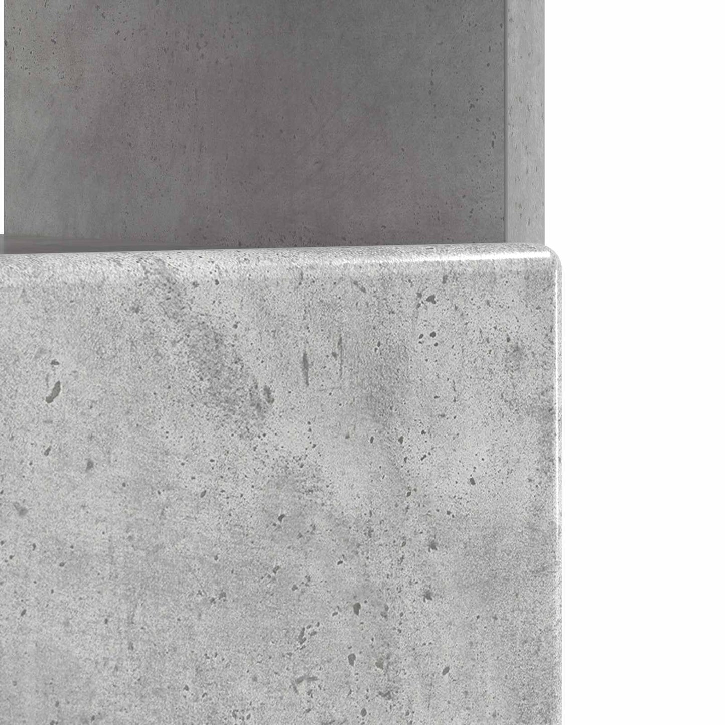 LED TV Cabinet Concrete Grey Engineered Wood