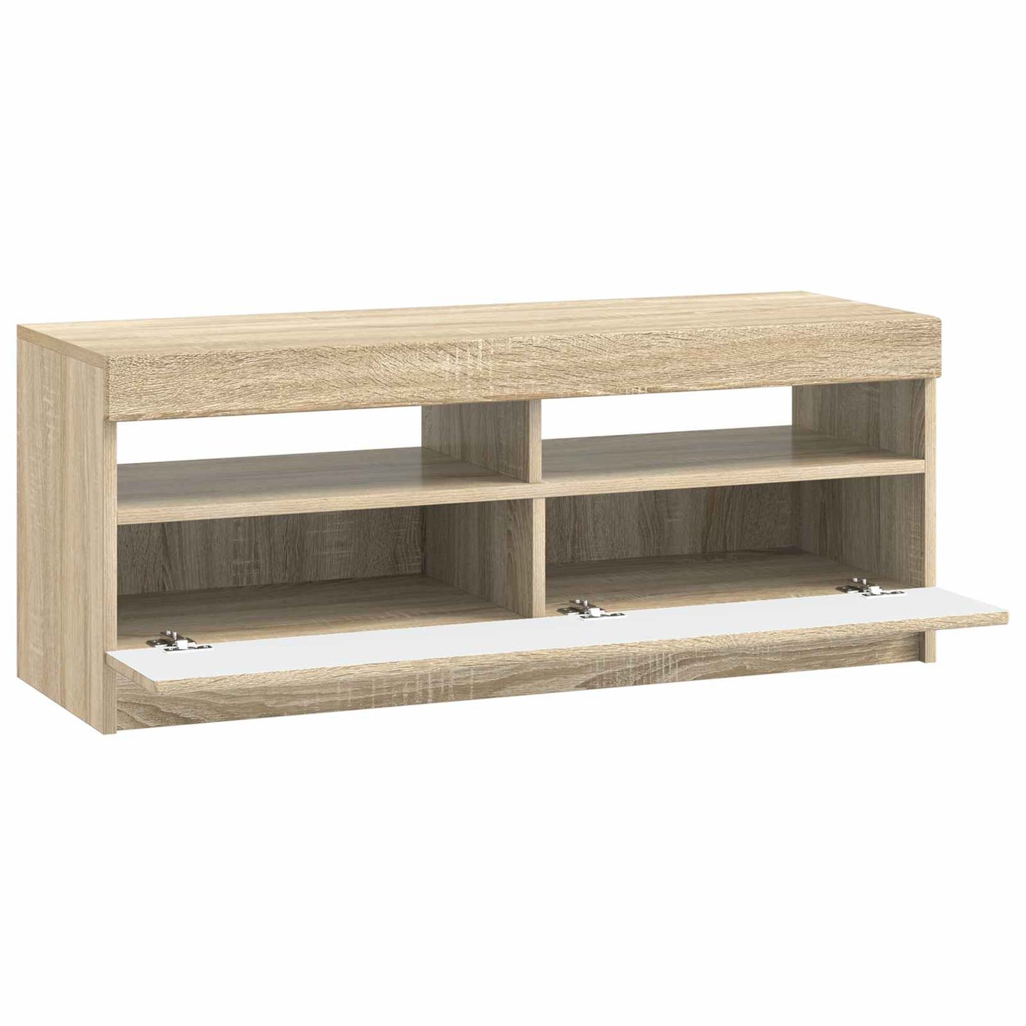 LED TV Cabinet Sonoma Oak Engineered Wood