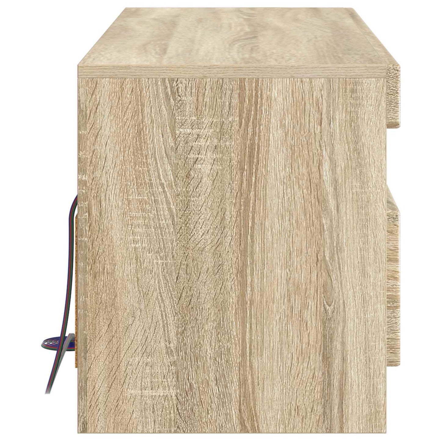 LED TV Cabinet Sonoma Oak Engineered Wood