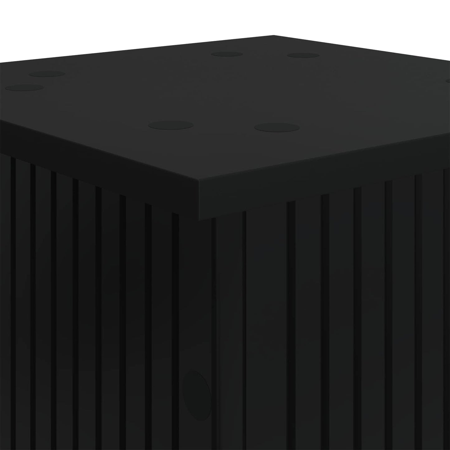 Plant Stand 2 pcs Black 30.5 x 30 x 80.5 cm Engineered Wood