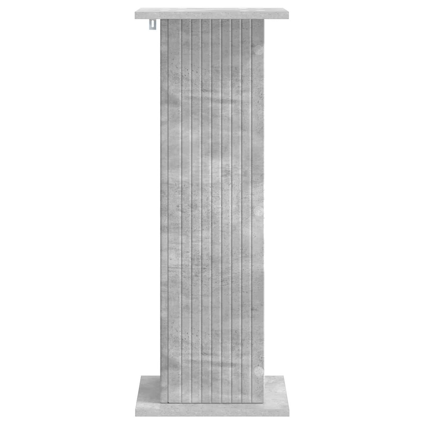 Plant Stand Concrete Grey 30.5 x 30 x 80.5 cm Engineered Wood