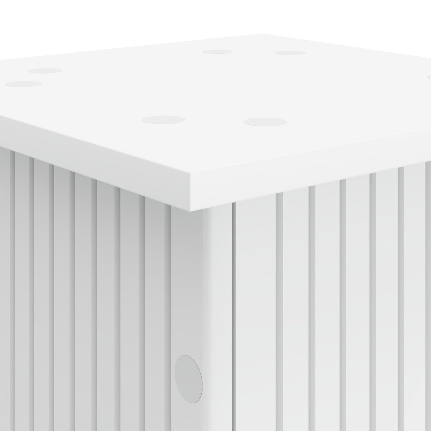 Plant Stand White 30.5 x 30 x 43 cm Engineered Wood